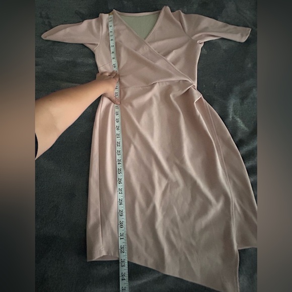 ASOS Elegant‎ Pink Wrap Dress size 6 - Picture 5 of 7